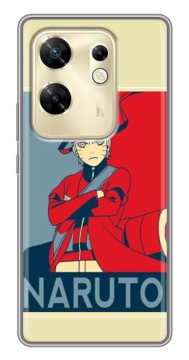 Силиконовый чехол с изображением "Удзумаки Naruto" для Infinix Zero 30