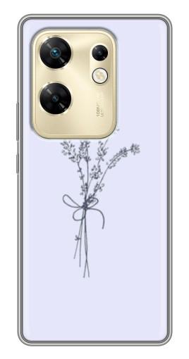 Силиконовый чехол с изображением "Веточки лаванды" для Infinix Zero 30