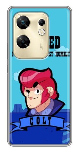 Чехол с картинкой "WANTED COLT" для Infinix Zero 30