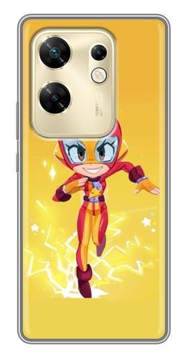 Силиконовый чехол с изображением "Ярка MAX" для Infinix Zero 30