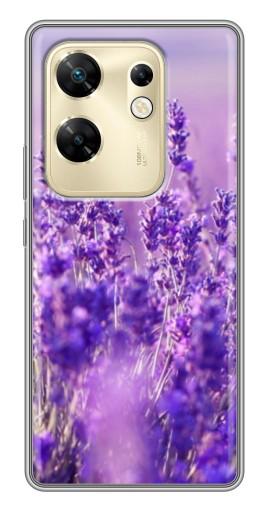 Чехол с печатью "Яркая лаванда" для Infinix Zero 30