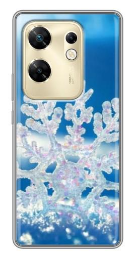 Чехол с картинкой "Яркая снежинка" для Infinix Zero 30