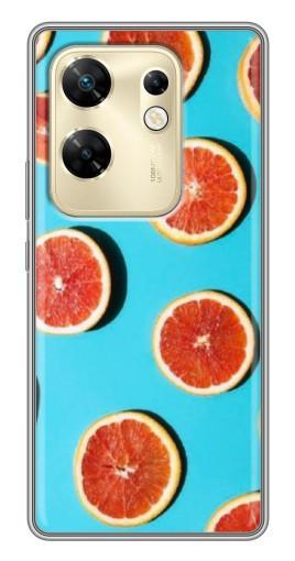 Чехол с картинкой "Яркие грейпфруты" для Infinix Zero 30
