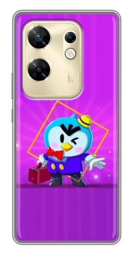Чехол с печатью "Яркий пингвин" для Infinix Zero 30