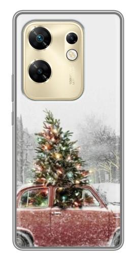 Чехол с печатью "Елка в машине" для Infinix Zero 30
