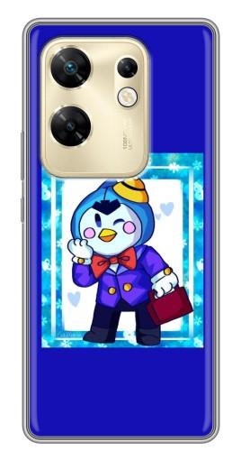 Силиконовый чехол с изображением "Зимний Мистер Пи" для Infinix Zero 30