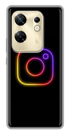 Чехол с принтом "Значок Инсты" для Infinix Zero 30