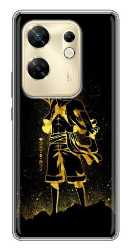 Чехол с картинкой "Золотой Де Луффи" для Infinix Zero 30