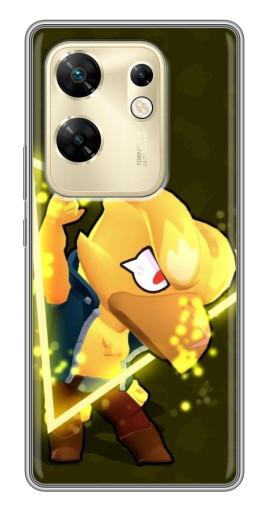 Чехол с принтом "Золотой Ворон" для Infinix Zero 30