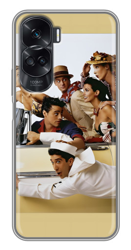 Чехол с картинкой "Афиша Друзья " для Huawei Honor 90 Lite