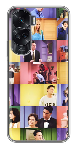Чехол с принтом "Актеры Друзья" для Huawei Honor 90 Lite