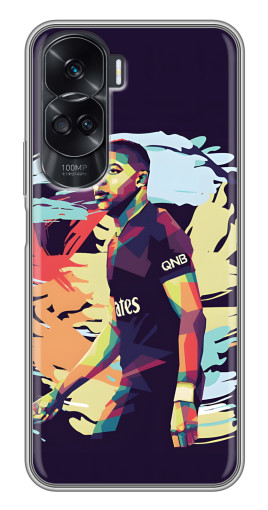 Чехол с картинкой "ART Mbappe" для Huawei Honor 90 Lite