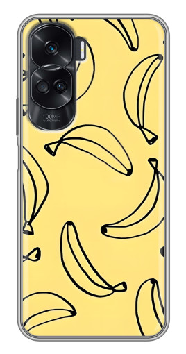 Чехол с печатью "Бананчики" для Huawei Honor 90 Lite
