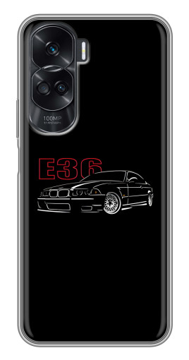 Чехол с печатью "BMW E36" для Huawei Honor 90 Lite