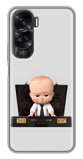 Чехол с печатью "Босс с чемоданом" для Huawei Honor 90 Lite
