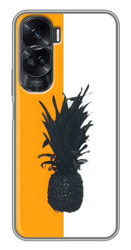 Чехол с картинкой "Черный Ананас" для Huawei Honor 90 Lite