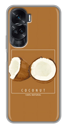 Силиконовый чехол с изображением "Coconut" для Huawei Honor 90 Lite