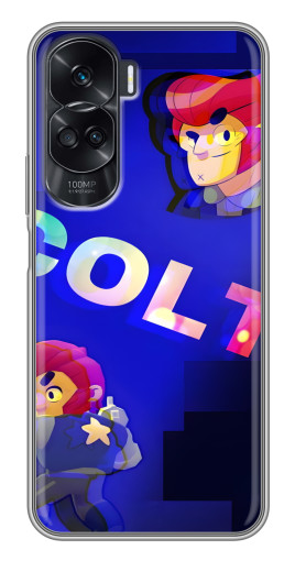 Силиконовый чехол с изображением "Colt шпион" для Huawei Honor 90 Lite