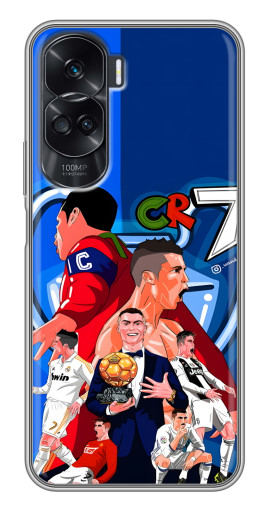 Чехол с принтом "CR7" для Huawei Honor 90 Lite