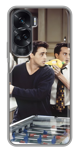 Чехол с картинкой "Джо и Чендлер" для Huawei Honor 90 Lite