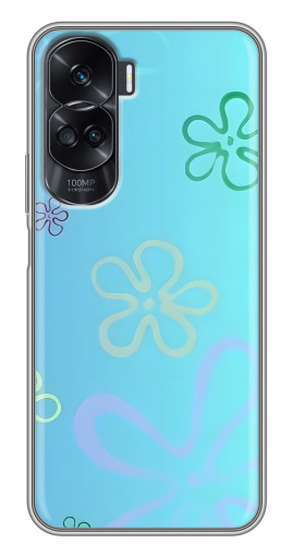Чехол с печатью "Фон" для Huawei Honor 90 Lite