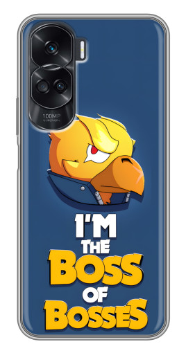 Силиконовый чехол с изображением "Gold Boss" для Huawei Honor 90 Lite
