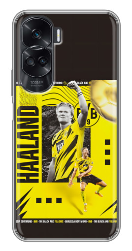 Чехол с картинкой "Golden Haaland" для Huawei Honor 90 Lite