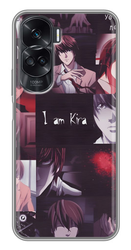 Чехол с печатью "I am Kira" для Huawei Honor 90 Lite