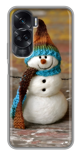 Чехол с принтом "Игрушечный снеговик" для Huawei Honor 90 Lite