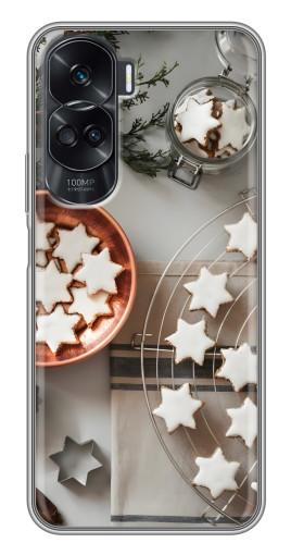 Чехол с принтом "Имбирные звездочки" для Huawei Honor 90 Lite