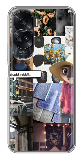 Чехол с картинкой "Коллаж Джуди" для Huawei Honor 90 Lite