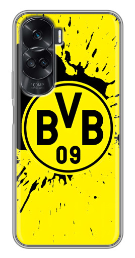 Силиконовый чехол с изображением "Красочный лого BVB" для Huawei Honor 90 Lite