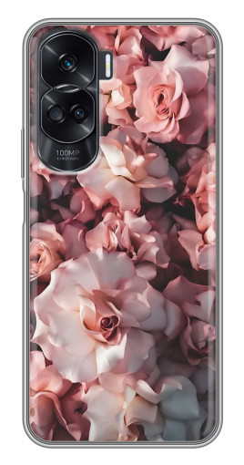 Чехол с печатью "Куст роз" для Huawei Honor 90 Lite