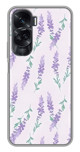 Чехол с печатью "Лавандовый фон " для Huawei Honor 90 Lite