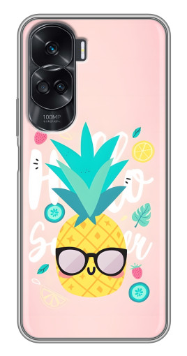Чехол с принтом "Летний ананас" для Huawei Honor 90 Lite