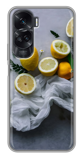 Силиконовый чехол с изображением "Лимонное настроение" для Huawei Honor 90 Lite