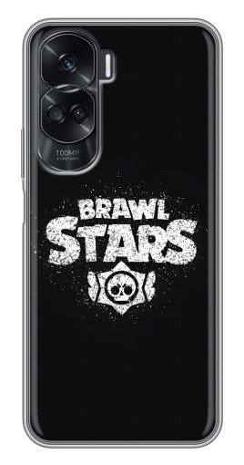 Силиконовый чехол с изображением "Лого Бравл Старс" для Huawei Honor 90 Lite