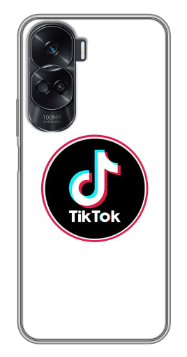 Чехол с картинкой "Лого Тик Ток" для Huawei Honor 90 Lite