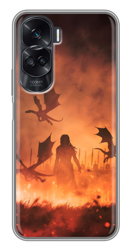 Чехол с картинкой "Мать драконов" для Huawei Honor 90 Lite