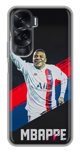Чехол с картинкой "Mbappe в ПСЖ" для Huawei Honor 90 Lite