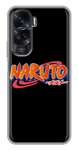 Чехол с печатью "Надпись Naruto" для Huawei Honor 90 Lite