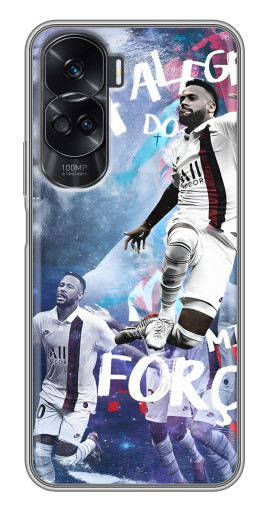 Силиконовый чехол с изображением "Неймар Джуниор" для Huawei Honor 90 Lite