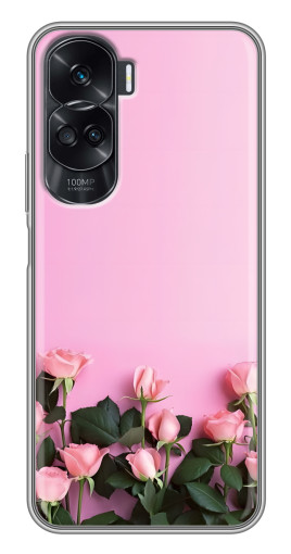 Чехол с принтом "Нежные розы" для Huawei Honor 90 Lite