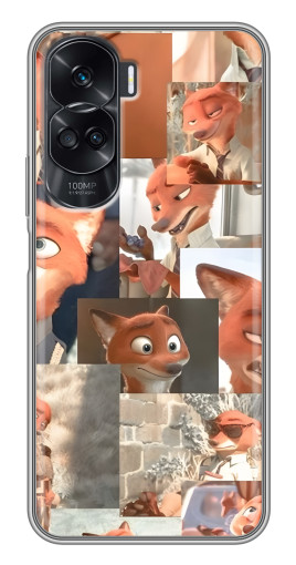 Чехол с принтом "Ник Крутихвост" для Huawei Honor 90 Lite