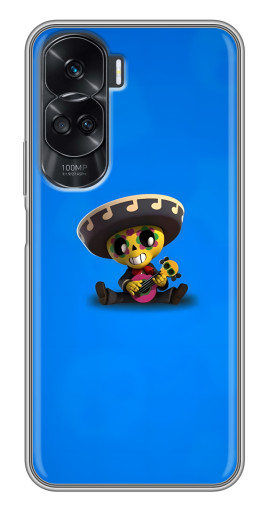 Силиконовый чехол с изображением "Poco с гитарой" для Huawei Honor 90 Lite