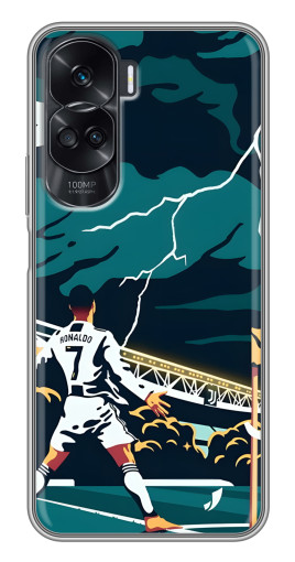 Чехол с картинкой "Ronaldo празднование" для Huawei Honor 90 Lite