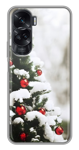 Чехол с картинкой "Рождественская елка" для Huawei Honor 90 Lite