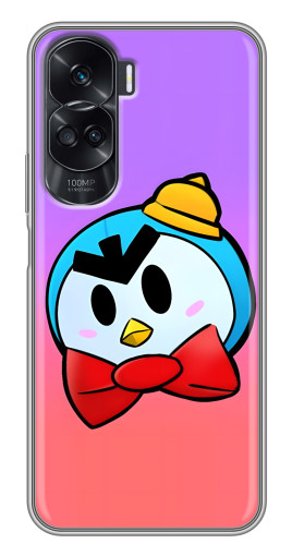 Силиконовый чехол с изображением "С бабочкой" для Huawei Honor 90 Lite