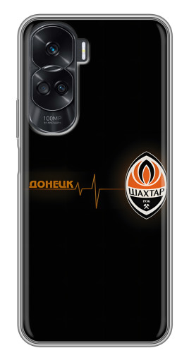 Силиконовый чехол с изображением "Шахтер в сердце" для Huawei Honor 90 Lite