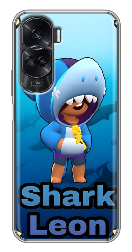 Чехол с печатью "Shark Leon" для Huawei Honor 90 Lite